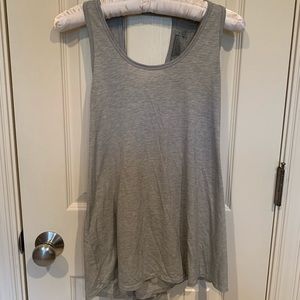 gray Athleta workout tank